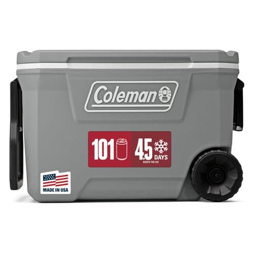 Classic Series 62qt  Wheeled Cooler Rock