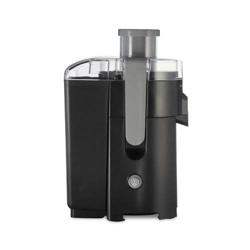 HealthSmart Compact Juice Extractor w/ Large Chute Black & Gray